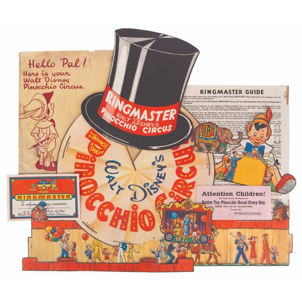 A Pinocchio Circus Premium Set.