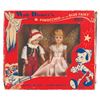 Image 1 : A Pinocchio and Blue Fairy Boxed Doll Set.