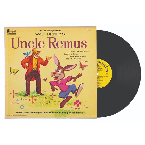 A Walt Disney's Uncle Remus Record.