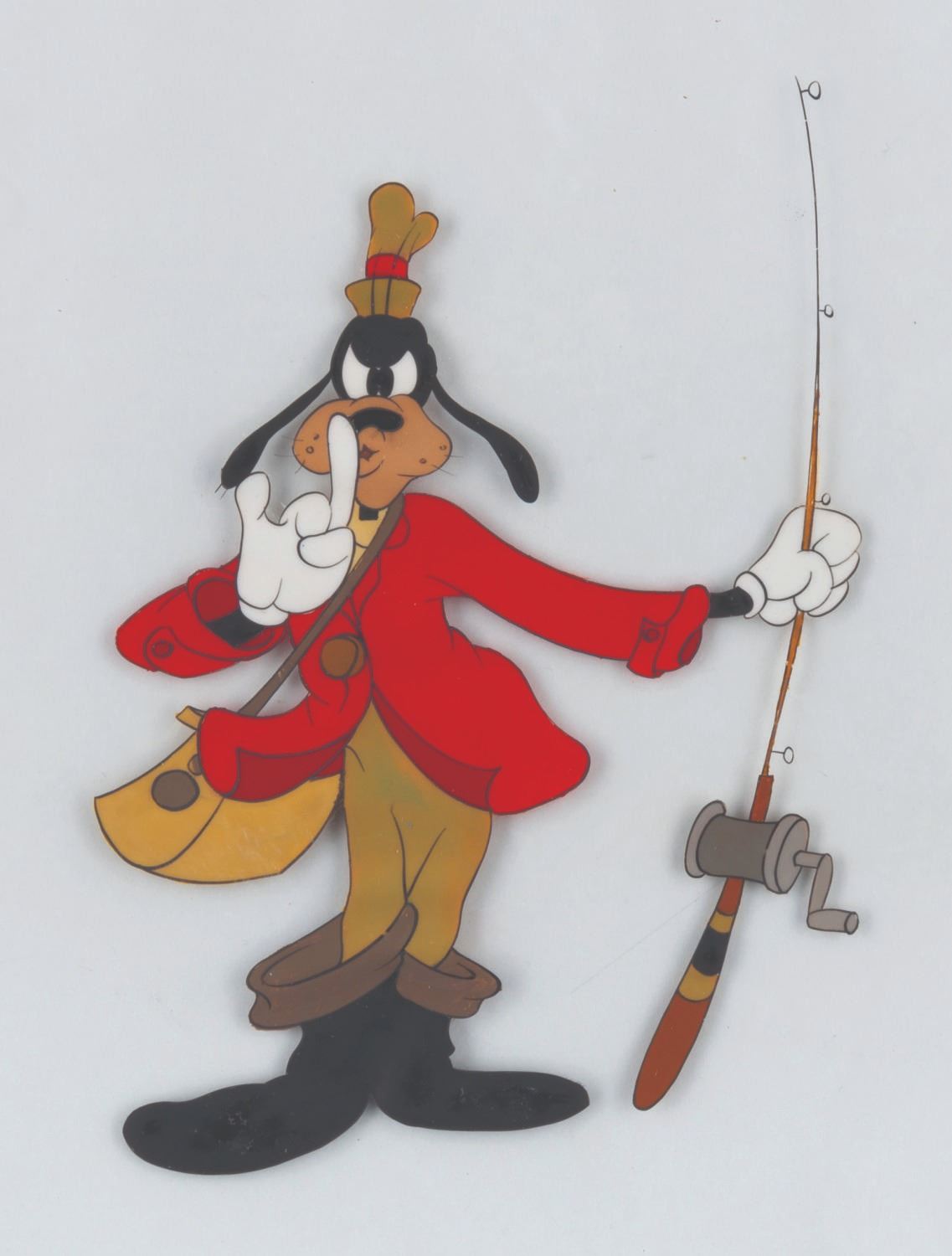 Goofey Fish A Production Cel of Goofy from