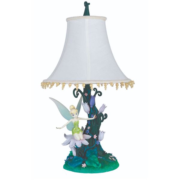 A Tinker Bell Lamp and Shade.