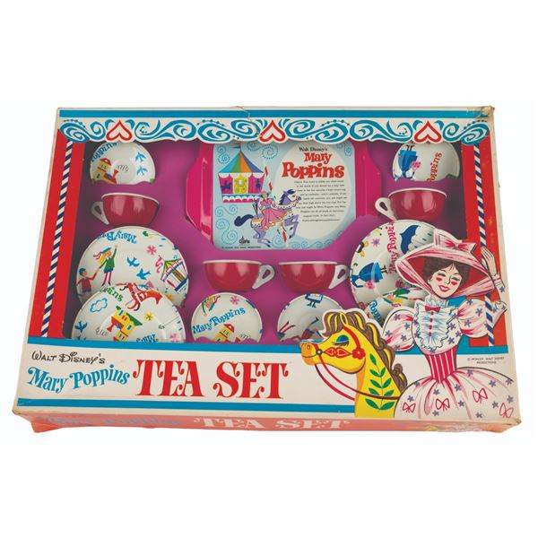 A Walt Disney's Mary Poppins Tea Set.