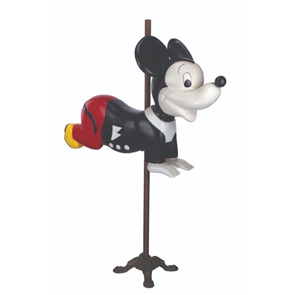 A Rare Mickey Mouse Carousel  Horse. 