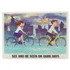 Image 9 : A Set of Walt Disney Bicycle Safety Study Prints.