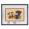 Image 1 : A Mickey and Minnie Mouse Signed Sericel.