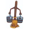 Image 1 : A Disney Store Sorcerer's Apprentice Broom Figure.