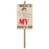 Image 2 : A Pair of Disneyland Employee Picket Signs.