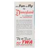 Image 2 : A "Fly TWA to Walt Disney's Magic Kingdom" Brochure.
