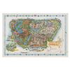 Image 1 : A Sam McKim Signed 1962 Disneyland Souvenir Map.