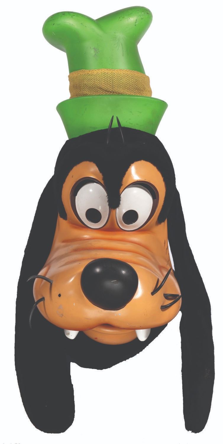 Goofy Front A Goofy Walk-Around Character Costume Head.