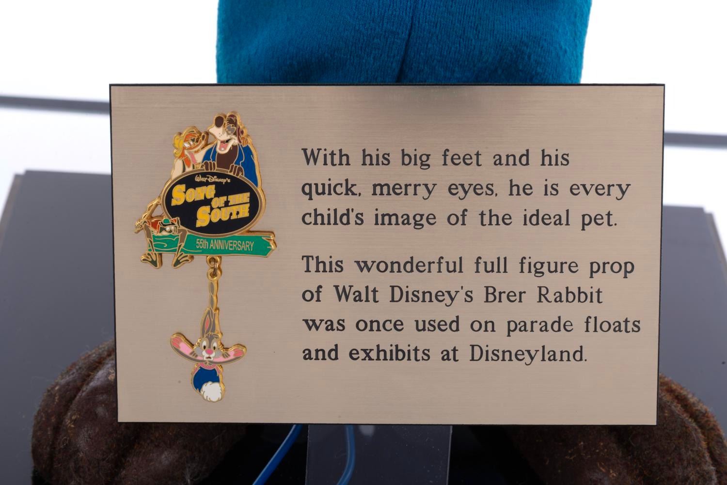 A Disneyland Brer Rabbit Parade Float Figure.