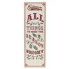 Image 1 : A Main Street Emporium Winter Season Sign.
