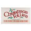 Image 1 : A 1980s Disneyland Christmas Follies Showtimes Sign.