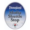 Image 1 : A Disneyland Rose Bowl Media Shuttle Sign.