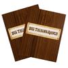 Image 1 : A Pair of Big Thunder Ranch Menus.