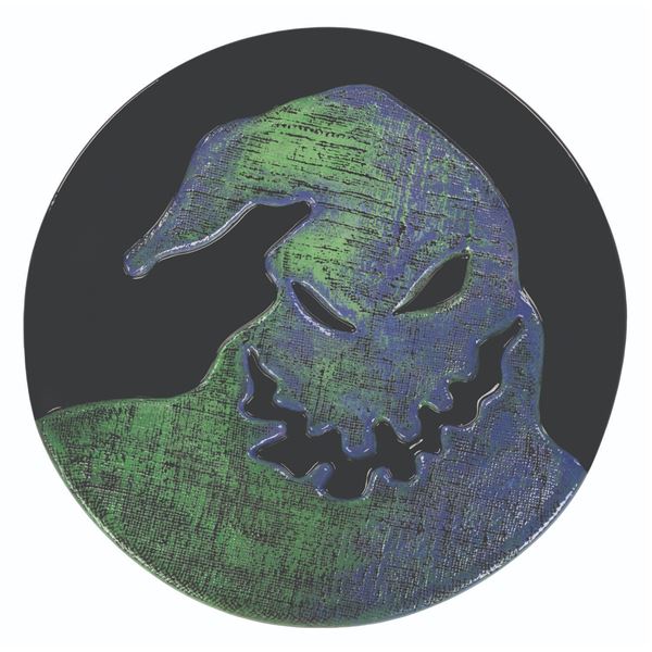 A Rare Oogie Boogie Charger Plate.
