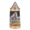 Image 1 : A Rare Disneyland "Multi-Color" Souvenir German Stein.
