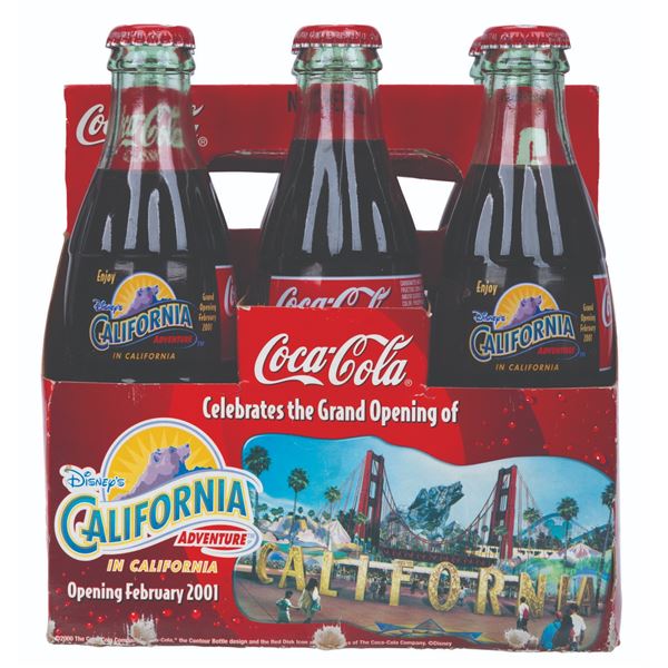 A Disney's California Adventure Coca-Cola 6-Pack.