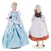 Image 1 : A Pair of Cinderella Disney Gallery Porcelain Dolls.