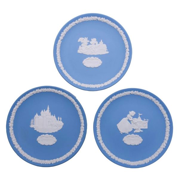 A Set of Disneyland Wedgwood Plates.