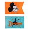 Image 1 : A Pair of 50th Anniversary Disneyland Flags.