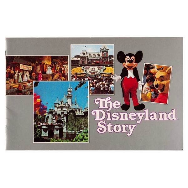 A Cast Member The Disneyland Story Book.