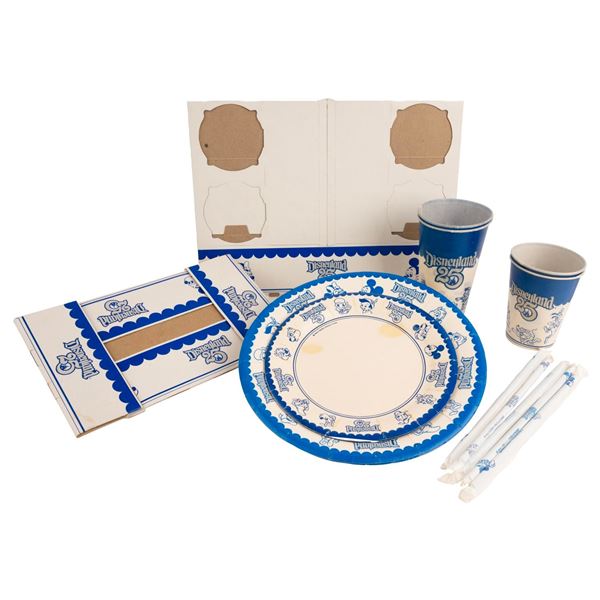 A Collection of 25th Anniversary Dining Memorabilia.