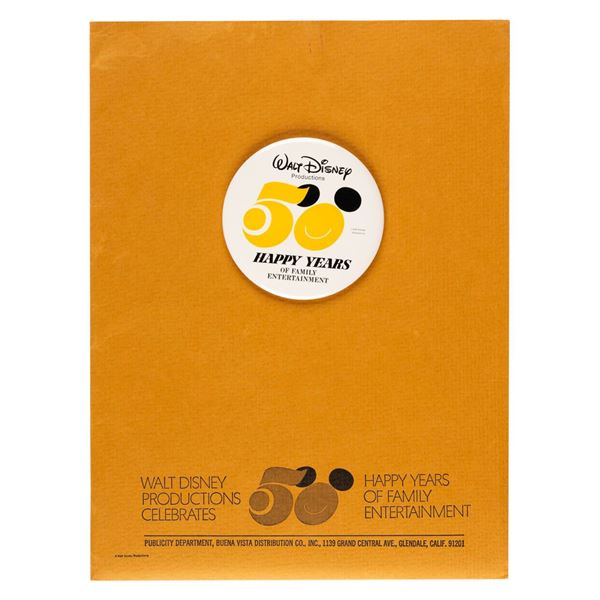A Walt Disney Productions 50 Happy Years Press Kit.