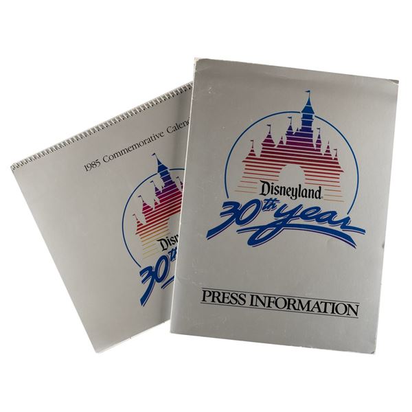 A Disneyland 30th Anniversary Press Kit.