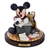 Image 1 : A Disney Gallery Mickey and Pluto Statue.