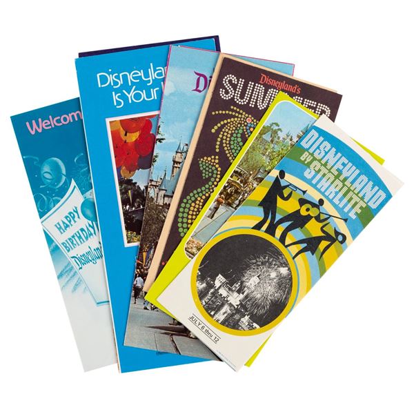 A Collection of Disneyland Brochures and Gate Flyers. - Van Eaton Galleries