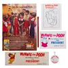 Image 1 : A Collection of Pooh for President Sears Items.