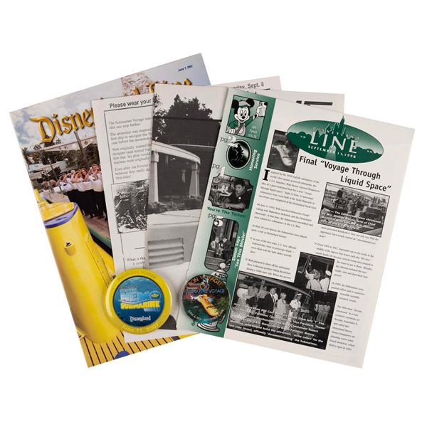 A Collection of Submarine Voyage Souvenirs.