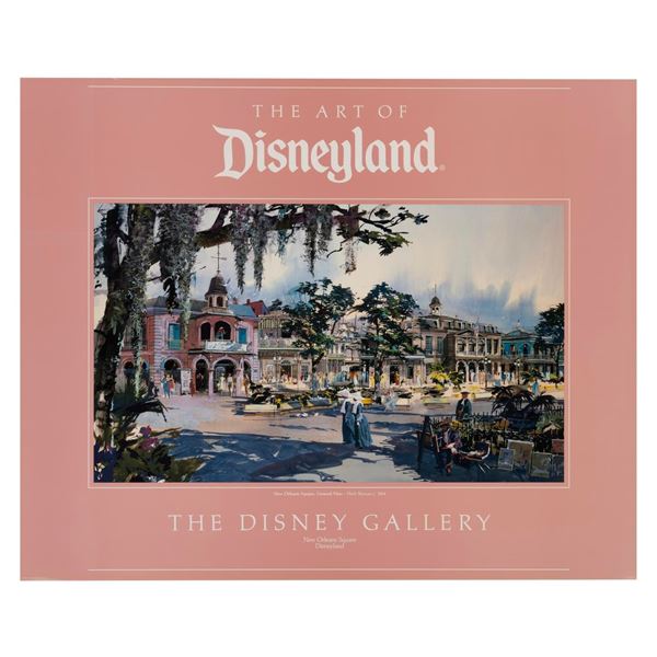 A Disney Gallery New Orleans Square Poster.