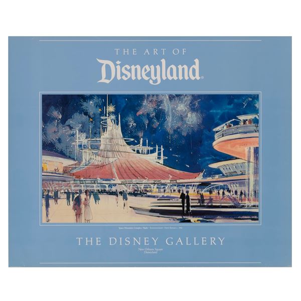 A Disney Gallery Space Mountain Complex Poster.