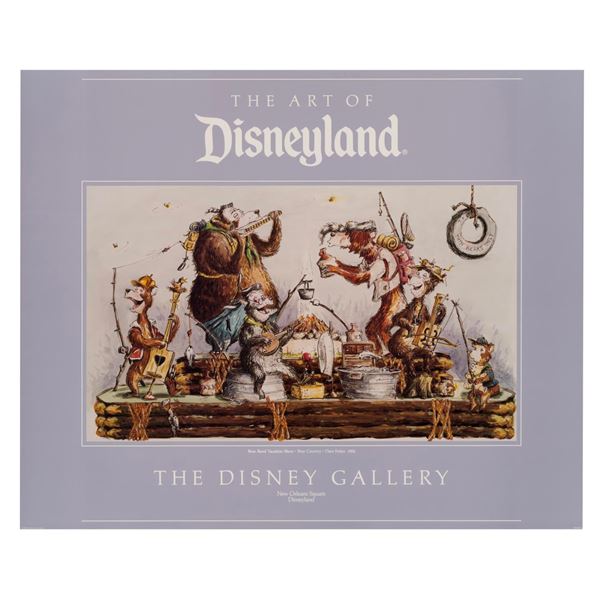 A Disney Gallery Bear Country Poster.