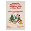 Image 1 : A 28th Annual Disney Family Christmas Party Poster.