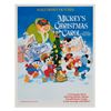 Image 2 : A Pair of Mickey's Christmas Carol Posters.