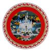 Image 2 : A Set of of Disneyland Christmas Tin Plates.