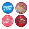 Image 2 : A Collection of Disneyland Lenticular Buttons.