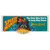 Image 2 : A Pair of Splash Mountain Bumper Stickers.
