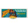Image 3 : A Pair of Splash Mountain Bumper Stickers.
