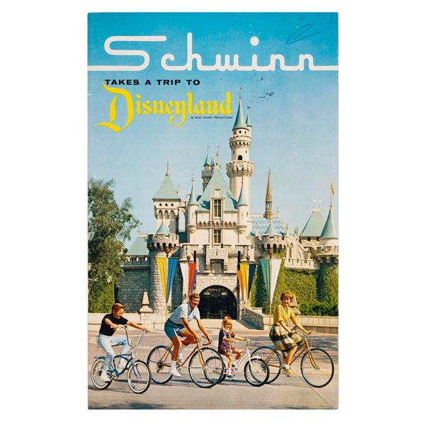 A "Schwinn Takes a Trip to Disneyland" Booklet.