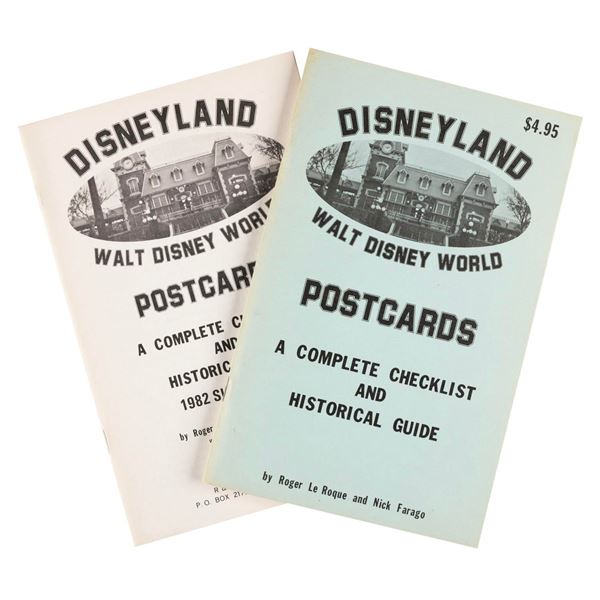 A  Disneyland Postcards  Guide and Supplement.