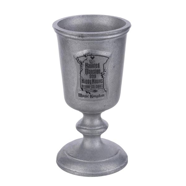 A Haunted Mansion 999 Happy Haunts Goblet.