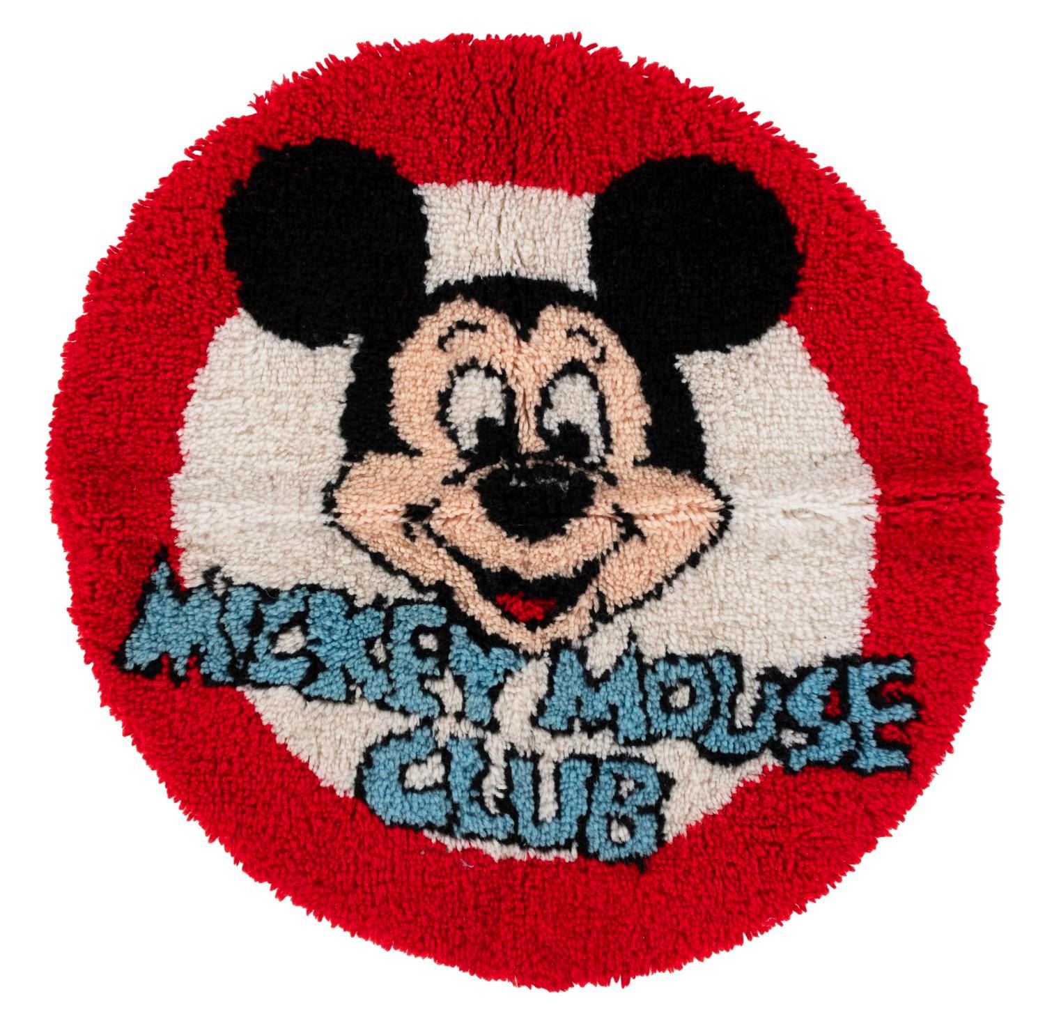 A Large Mickey Mouse Club Rug.