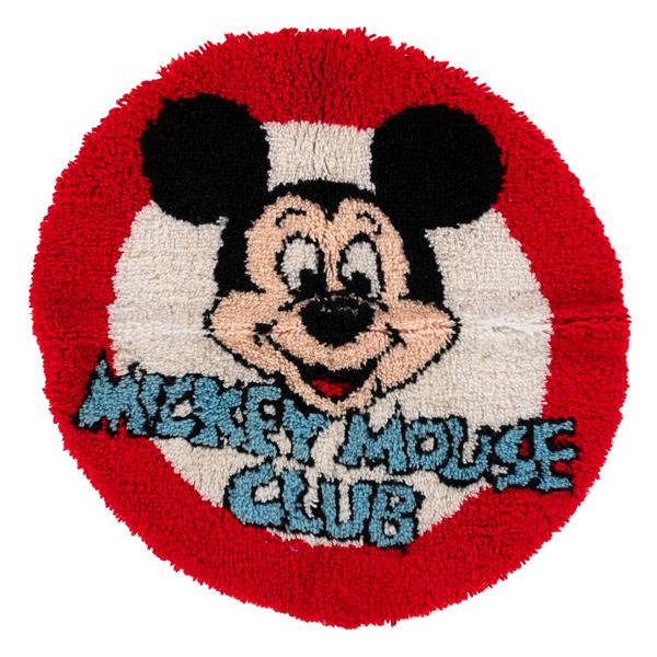 A Large Mickey Mouse Club Rug.