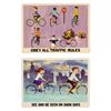 Image 5 : A Set of No. 102 Bicycle Safety Study Prints.