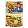 Image 4 : A Set of No. 104 School Bus Safety Study Prints.
