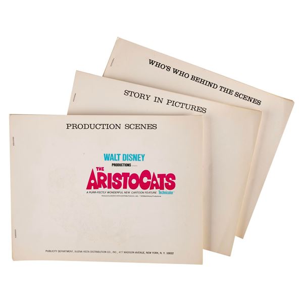 A  The Aristocats  Production Scenes Book.
